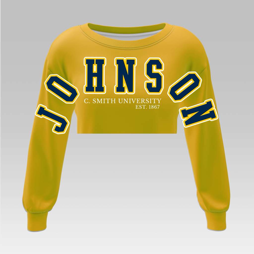 YELLOW JC SMITH BADDIE CROP