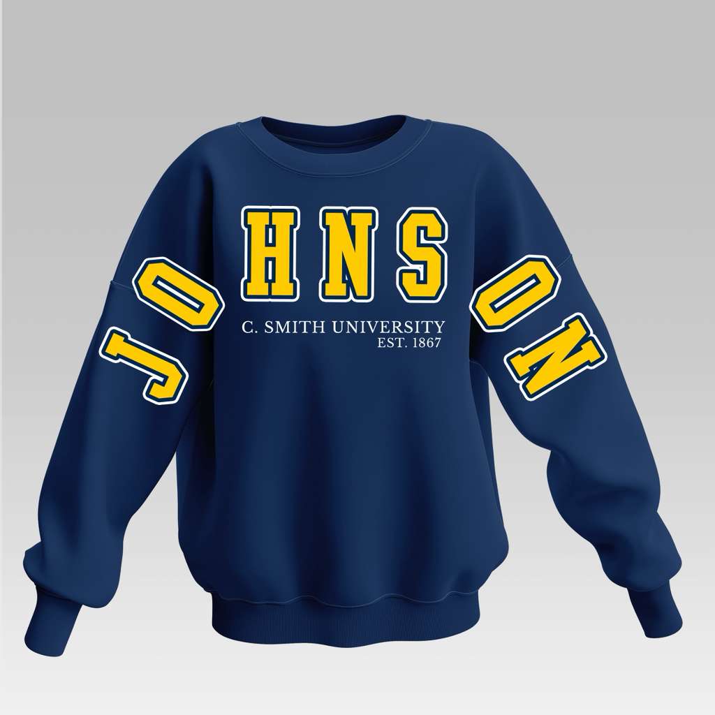 BLUE JC STATE BADDIE FULL SWEATSHIRT