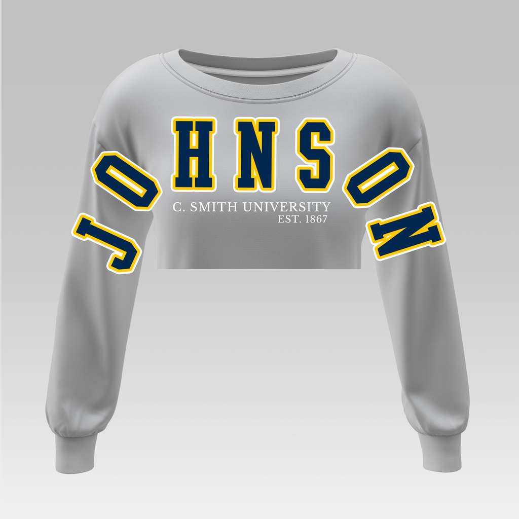 GRAY JC SMITH BADDIE CROP