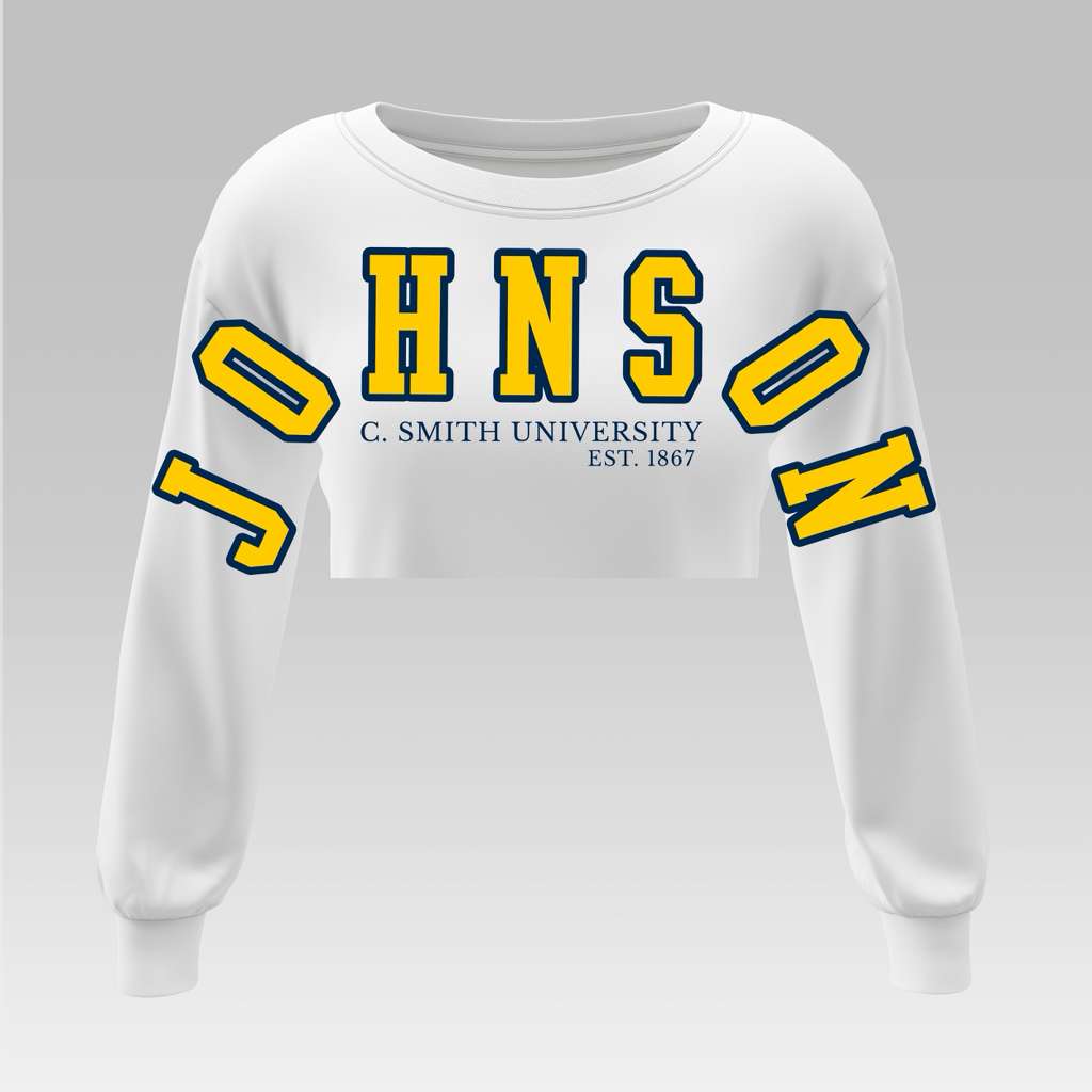 WHITE JC SMITH BADDIE CROP